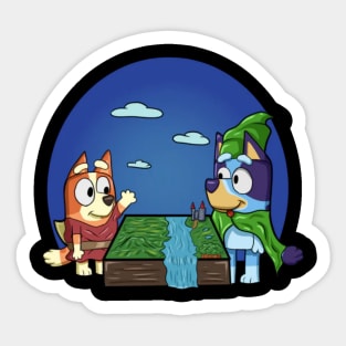 bluey bingo Sticker